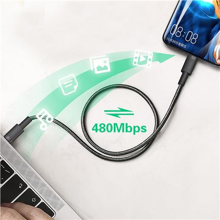 CABLE NBQ199 TIPO C 100W | NEGRO 1.5MTR XO - XONBQ199-2