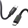 CABLE NBQ203B TIPO C 60W | DISPLAY LED NEGRO XO - XONBQ203B
