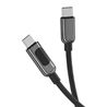CABLE NBQ203B TIPO C 60W | DISPLAY LED NEGRO XO - XONBQ203B-1