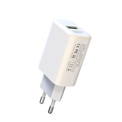 CARGADOR DE CORRIENTE L85D 18W USB XO BLANCO - XOL85D
