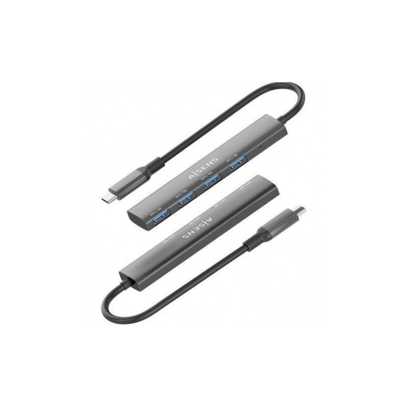 HUB TIPO C USB 3.0 4 PUERTOS AISENS