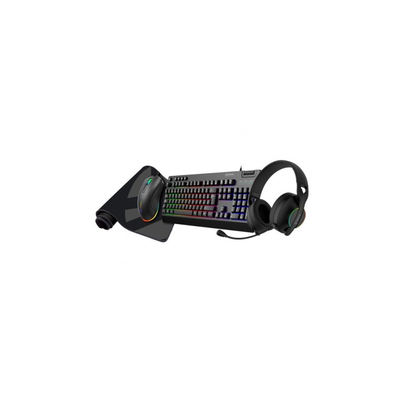 KIT GAMING 4 EN 1 | TECLADO | RATON | ALFOMBRILLA | AURICULARES UK594008