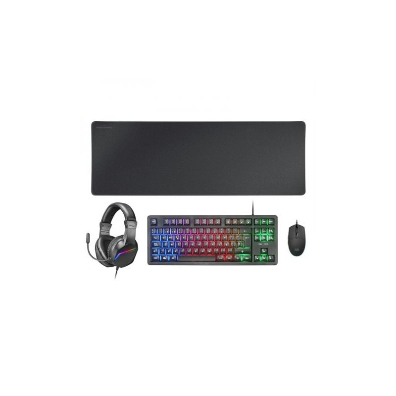 KIT GAMING 4 EN 1 | TECLADO | RATON |...