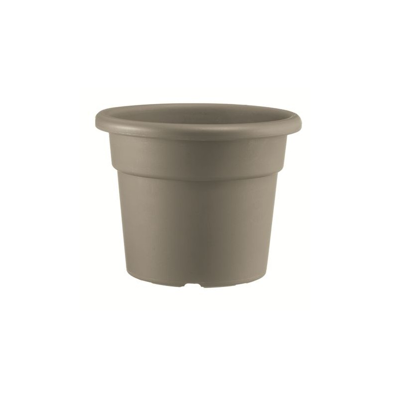 MACETA REDONDA DIAMETRO 16CM TAUPE...
