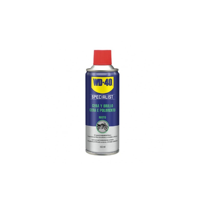 CERA Y BRILLO MOTO 400ML WD40 SPECIALIST