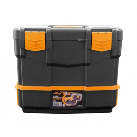 CAJA DE HERRAMIENTAS 420×220×340MM CON ORGANIZADORES Y BANDEJA ARTPLAST