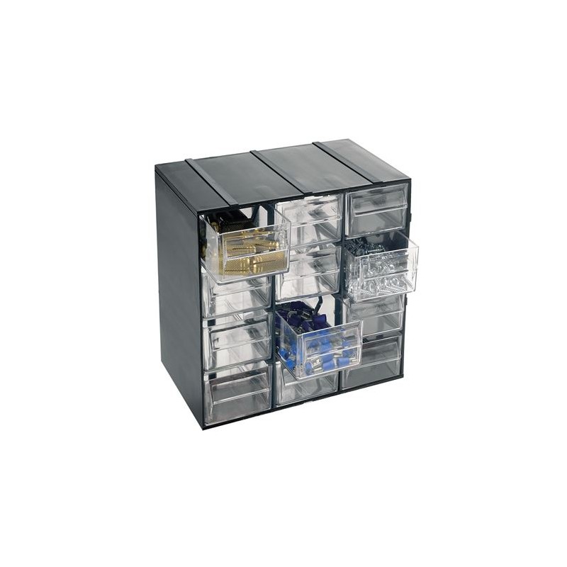 MUEBLE ORGANIZADOR PLASTICO 190X142X228MM CON 12 CAJONES ARTPLAST