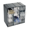 MUEBLE ORGANIZADOR PLASTICO 190X142X228MM CON 12 CAJONES ARTPLAST