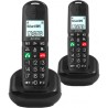 TELEFONO ALCATEL SENIOR TECLAS GRANDES DUO XL685 NEGRO