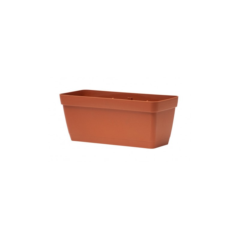 MACETA RECTANGULAR 40CM TERRACOTA CON...