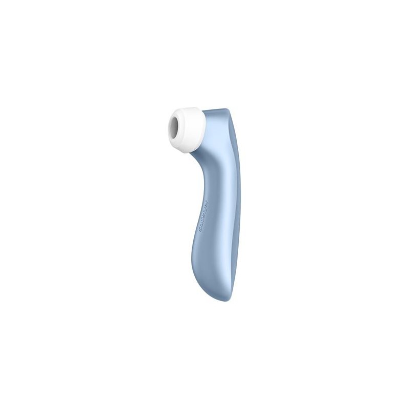 SATISFYER PRO2 + SUCCIONADOR CON VIBRACION AZUL