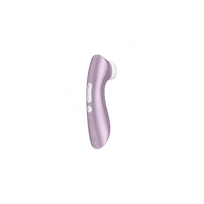 SATISFYER PRO2 + SUCCIONADOR CON VIBRACION VIOLETA
