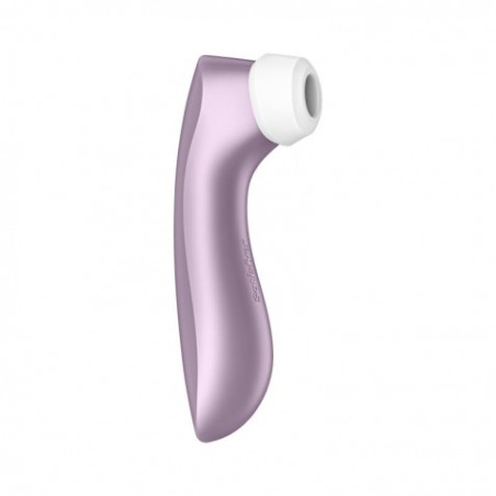 SATISFYER PRO2 + SUCCIONADOR CON VIBRACION VIOLETA