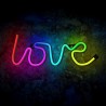 LAMPARA DECORATIVA NEON LED LOVE FOREVER