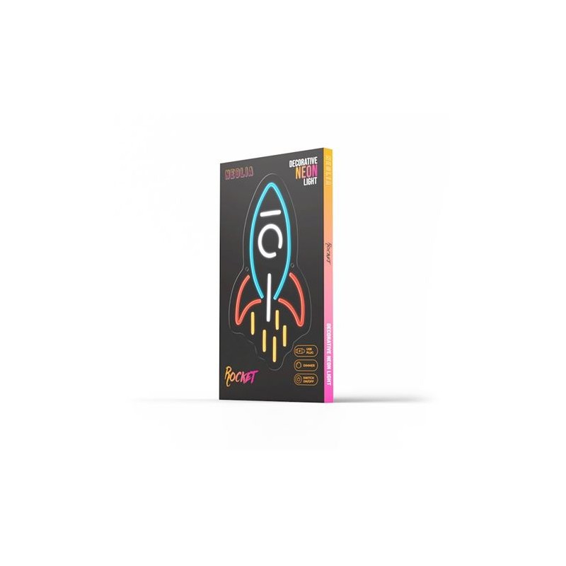 LAMPARA DECORATIVA NEON LED ROCKET...