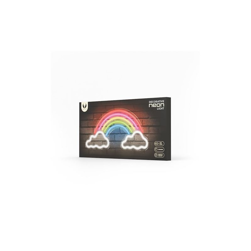 LAMPARA DECORATIVA NEON LED RAINBOW...