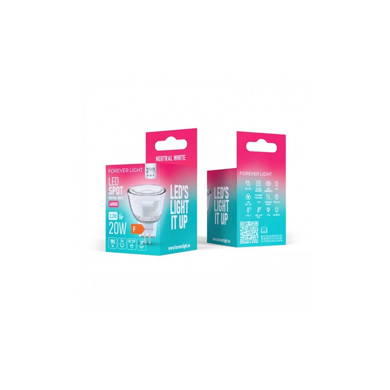BOMBILLA LED G4 MR 11 2.2W 12V...