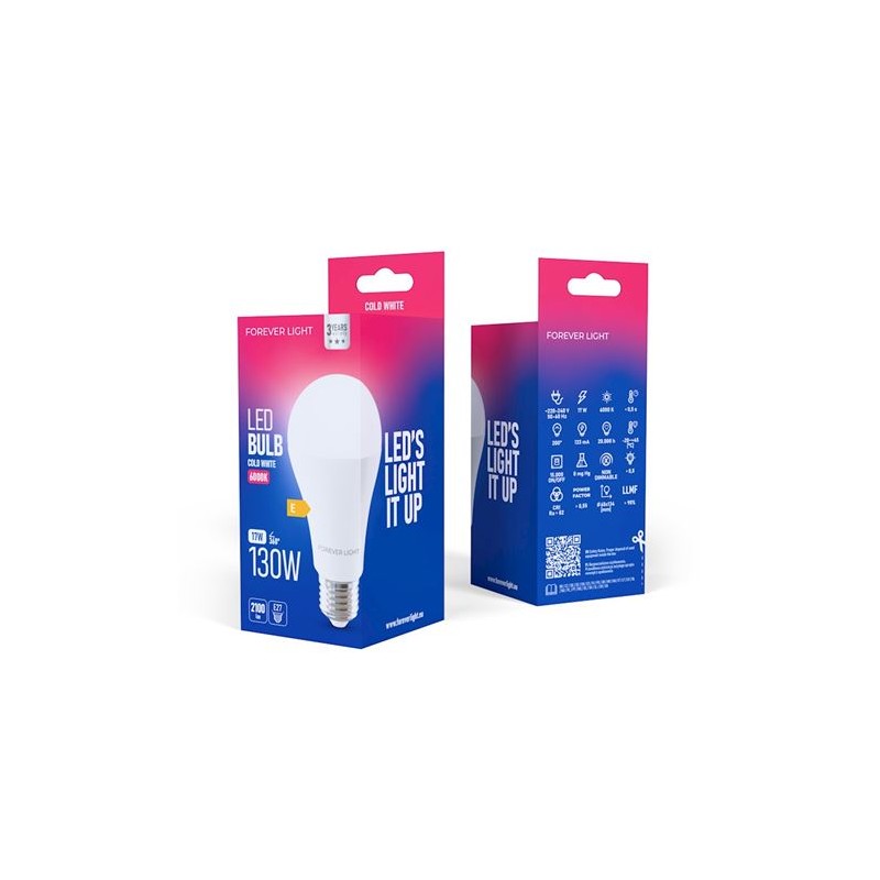 BOMBILLA LED A65 | 17W | 2100LM | E27...