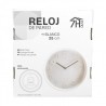 RELOJ DE PARED BLANCO 25CM SEVEN HOUSE