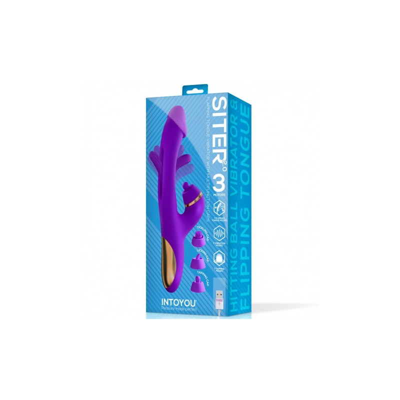 VIBRADOR CON LENGUA Y CABEZALES...