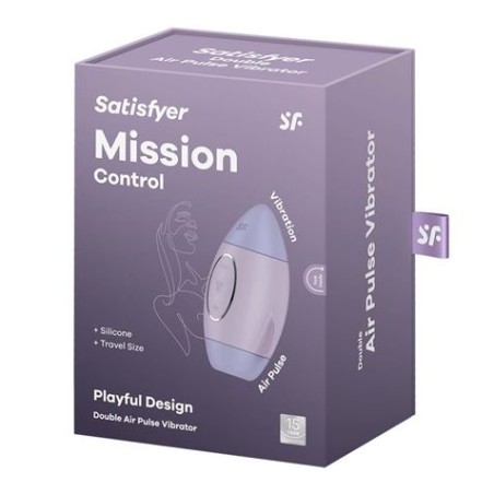 SUCCIONADOR Y VIBRADOR MISSION CONTRL SATISFYER