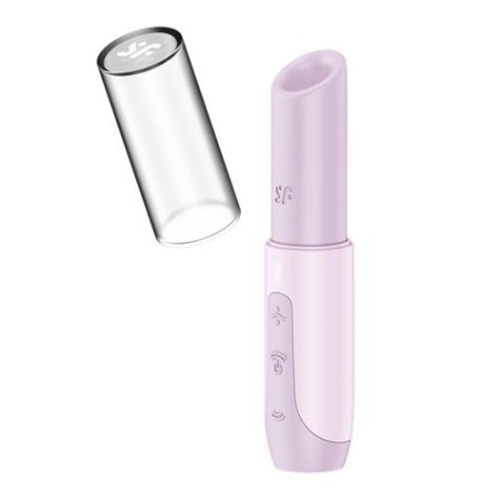 ESTIMULADOR DE CLITORIS PINTALABIOS SECRET KISS AIR SATISFYER
