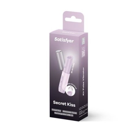 ESTIMULADOR DE CLITORIS PINTALABIOS SECRET KISS AIR SATISFYER
