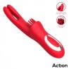 VIBRADOR CON 4 MOTORES Y MOVIMIENTOS ALTERNATES BILMA ACTION
