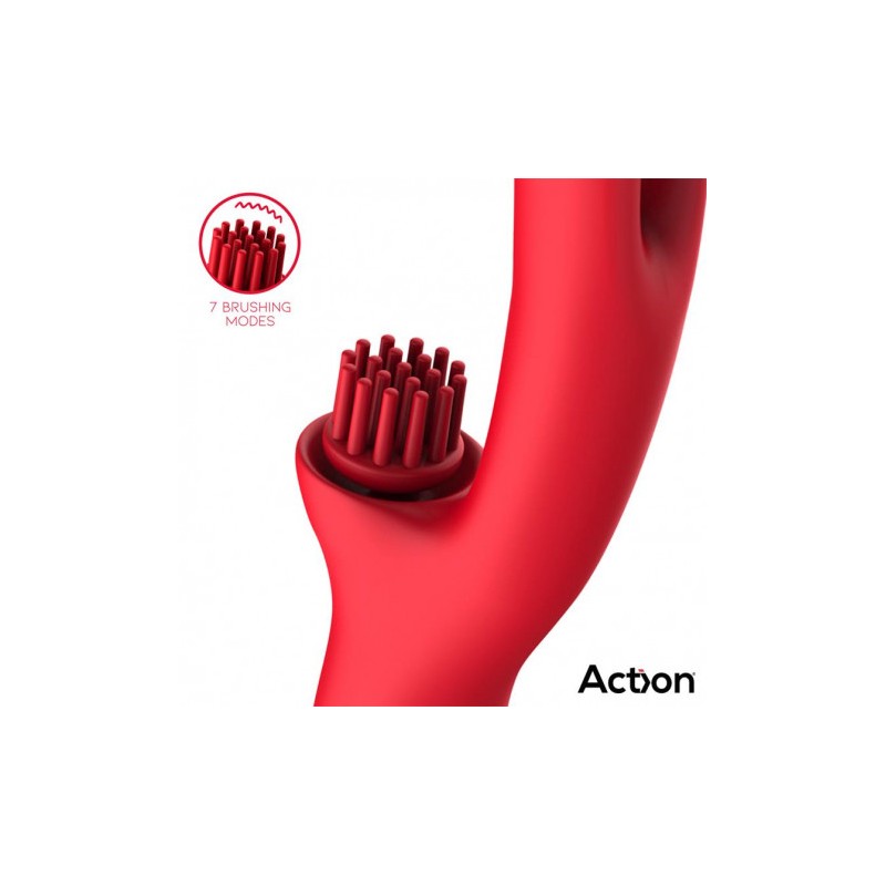 VIBRADOR CON 4 MOTORES Y MOVIMIENTOS...