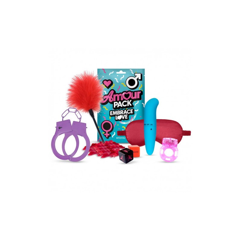 PACK 7 PIEZAS ABRAZA EL AMOR AMOUR PACK