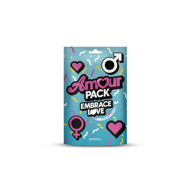 PACK 7 PIEZAS ABRAZA EL AMOR AMOUR PACK