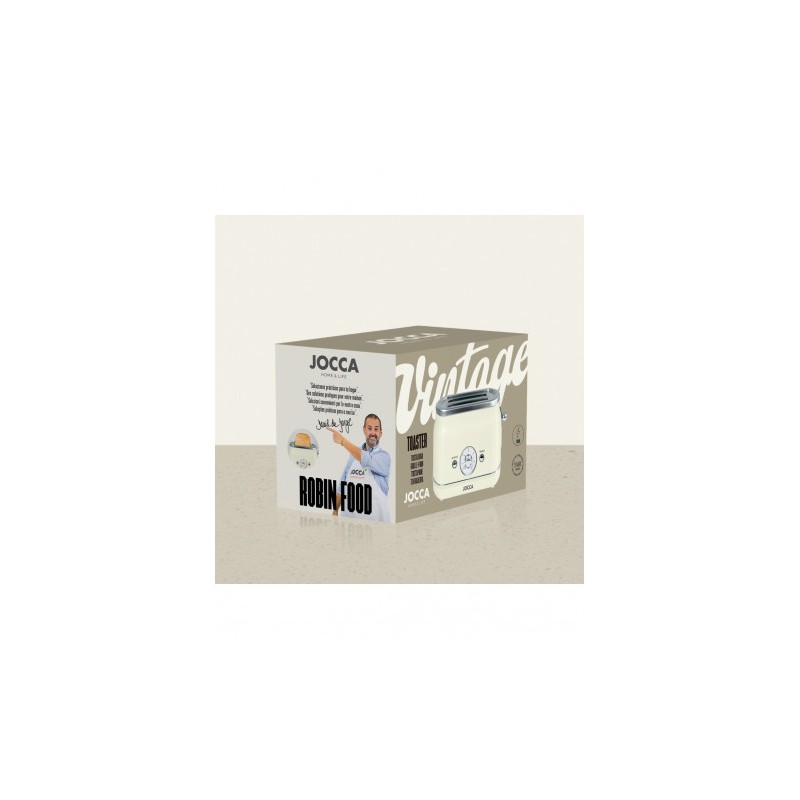 TOSTADOR VINTAGE CREMA 2 REBANADAS...
