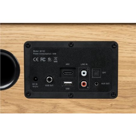 ALTAVOZ BLUETOOTH 2.1 150W WS702 MADERA THOMSOM