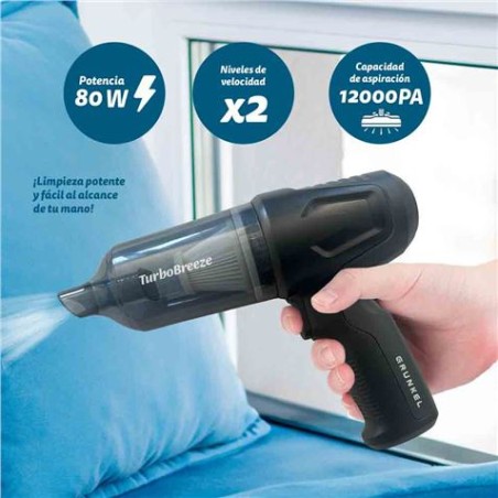 ASPIRADORA PARA COCHE 12KPA FILTRO HEPA GRUNKEL