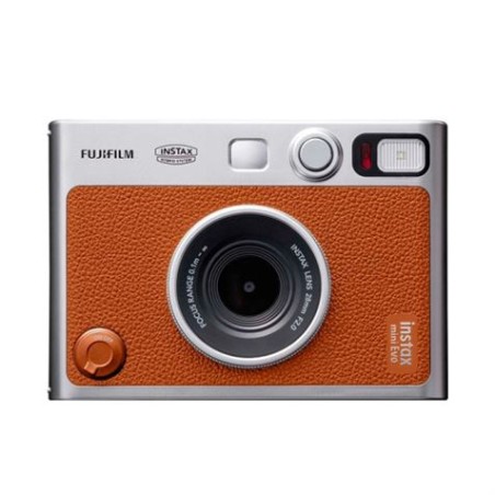 MINI CAMARA INSTANTENA HIBRIDA EVO MARRON INSTAX
