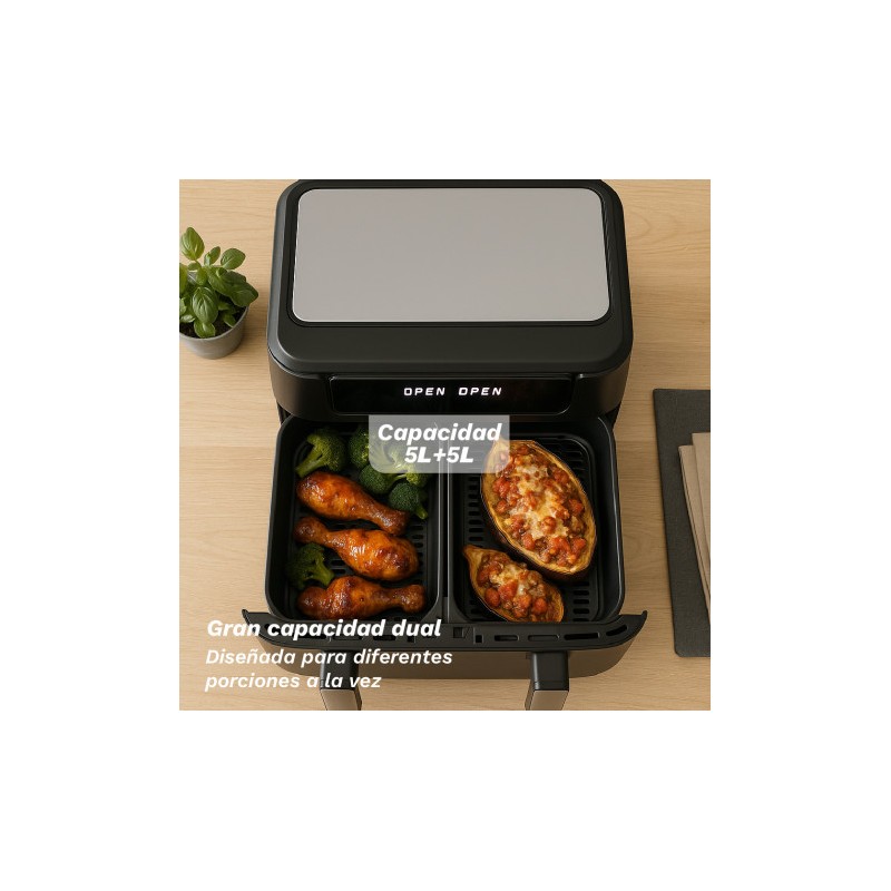 FREIDORA DE AIRE 10 LITROS 2800W...