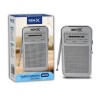 RADIO PORTATIL AM/FM ANALOGICA PLATA FM-4411 GEN-X