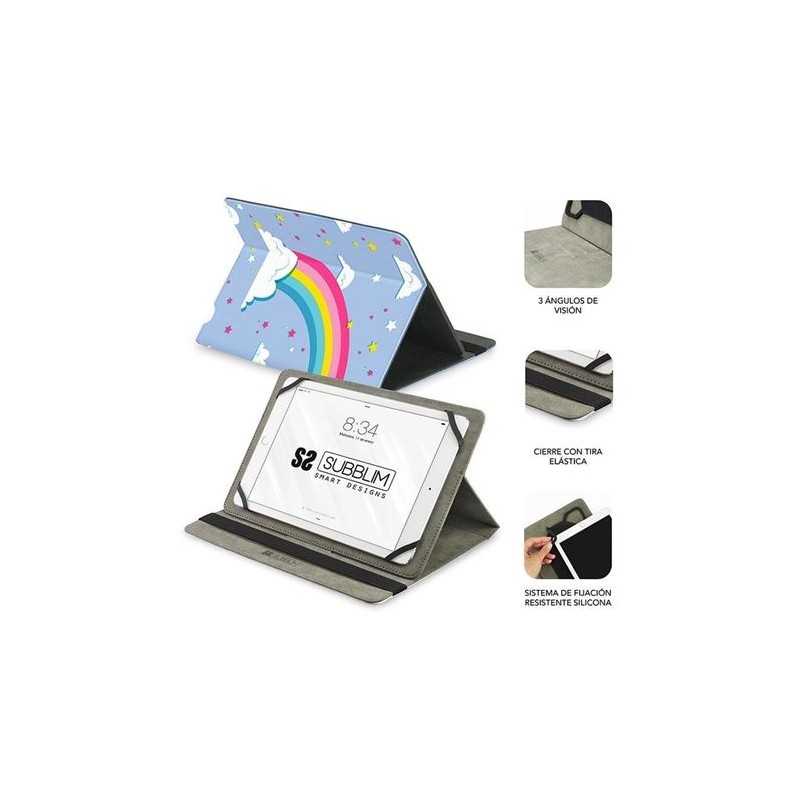 FUNDA UNIVERSAL PARA TABLETS UNICORN...