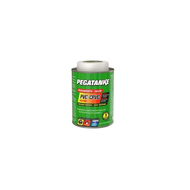 PEGAMENTO PARA PVC-CPVC 475ML PEGATANKE