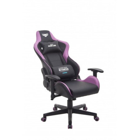 SILLA GAMING SERIE DEMON LORD VIOLETA CROMAD