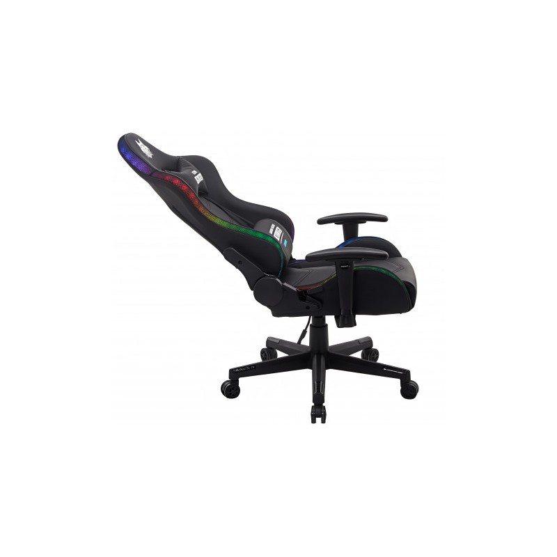 SILLA GAMING RGB SERIE FENRIR NEGRA...
