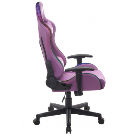 SILLA GAMING RGB SERIE FENRIR VIOLETA CROMAD