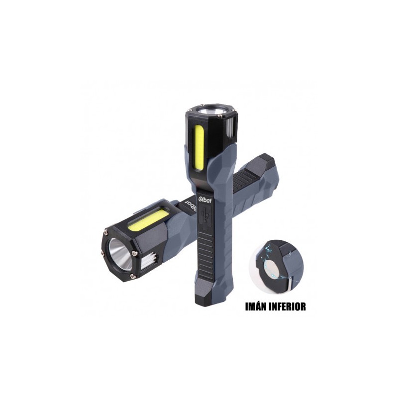 LINTERNA DE TRABAJO LED RECARGABLE...