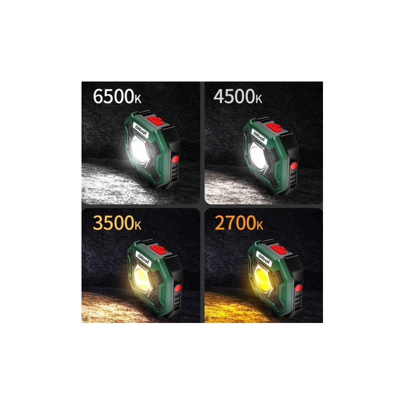 FOCO LED MULTIFUNCIÓN RECARGABLE 20W...