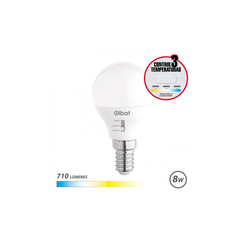 BOMBILLA LED G45 | 8W | 710LM | E14 |...