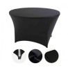 FUNDA PARA MESA DE RESINA REDONDA 160X74 NEGRA SUNGARDEN