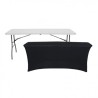 FUNDA PARA MESA DE RESINA 152X70X74CM NEGRA SUNGARDEN