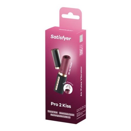 ESTIMULADOR DE CLITORIS PINTALABIOS DEEP KISS SATISFYER