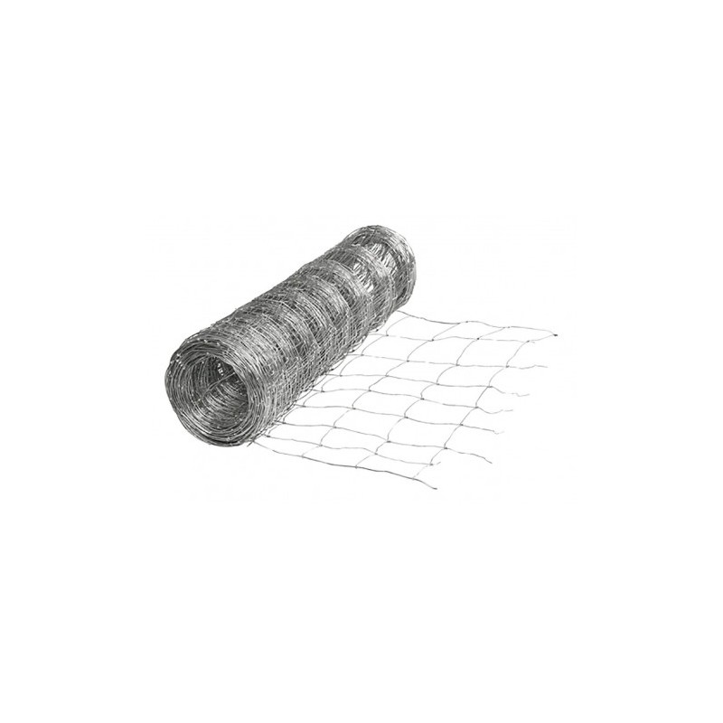MALLA DE GANADO GALVANIZADA PREMIUM 2.4MM 1.24X50 METROS SUNGARDEN