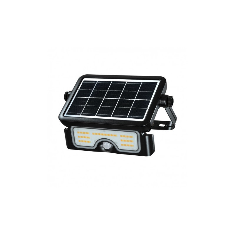FOCO LED SOLAR 7W 900LM MULTIFUNCIÓN + CCT 3000K/4000K/6000K ELBAT
